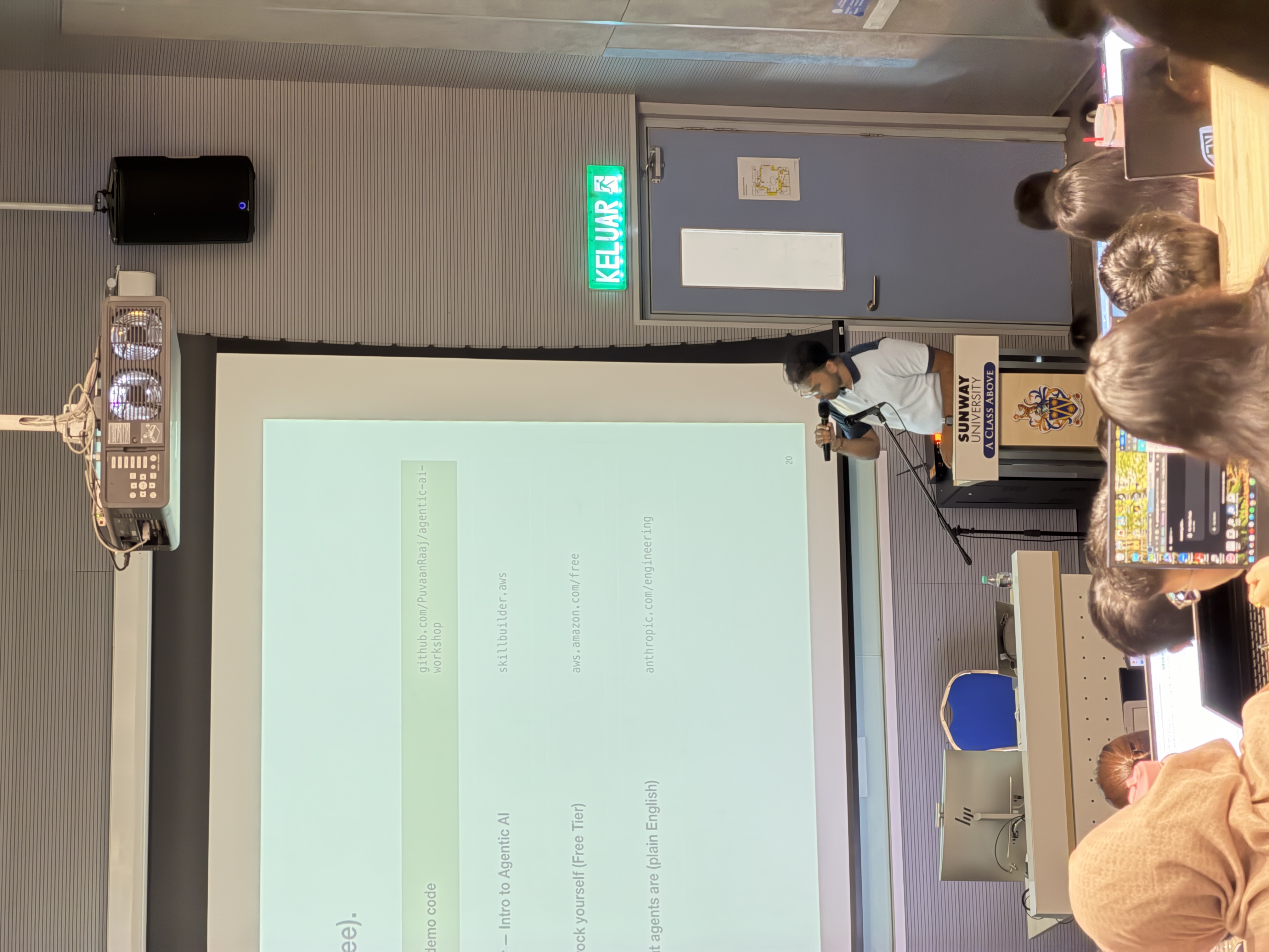 Closing 'Go Further' slide listing free resources including the workshop GitHub repo